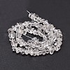 Natural Quartz Crystal Chip Beads Strands X-G-E271-103-2