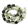 Natural Prehnite Beads Strands G-T138-23-3