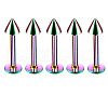 304 Stainless Steel Cone Internally Threaded Labrets for Women Men WG9B6EB-32-1