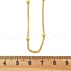 Brass Satellite Chains  Necklaces for Women NJEW-D302-27G-5