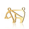 201 Stainless Steel Charms STAS-S105-T576D-2-1