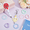 AHADERMAKER 28Pcs 14 Styles Acrylic Bead Frame SACR-GA0001-08-4