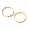 Brass Linking Rings KK-F831-018E-G-RS-3
