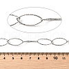 304 Stainless Steel Oval Link Chains CHS-C018-01B-P-3