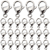 SUNNYCLUE 100Pcs 304 Stainless Steel Lobster Claw Clasps STAS-SC0007-14-1