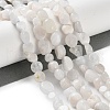 Natural Rainbow Moonstone Beads Strands G-P497-01C-63-1