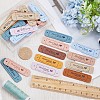 Gorgecraft 45Pcs 9 Colors PU Leather Label Tags DIY-GF0008-52-3