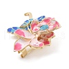 Lotus Enamel Pins JEWB-E041-10G-02-2