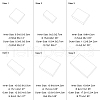 BENECREAT Kraft Paper Folding Box CON-BC0004-30-6