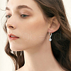 Beebeecraft 1Set 925 Sterling Silver Leverback Earrings Findings FIND-BBC0015-89-6