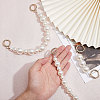 3Pcs 3 Style Acrylic Imitation Pearl Beaded Bag Handles Extender FIND-FG0002-89-3