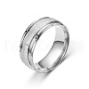 Stainless Steel Finger Rings for Unisex WG511F1-06-2