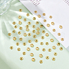 DICOSMETIC 300Pcs 304 Stainless Steel Bead Caps STAS-DC0012-15-5
