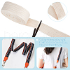 5 Yards Polycotton Ribbon OCOR-WH0045-24C-4