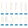 Brass Stud Earring Findings KK-TA0007-75-3