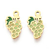 304 Stainless Steel Enamel Charms STAS-T065-53G-01-1