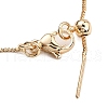 1mm Rack Plating Brass Box Chain Adjustable Slider Necklaces for Women Men MAK-L044-56KCG-3
