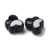 Two-tone Acrylic Beads OACR-U003-17-2