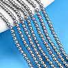 Baking Painted Pearlized Glass Pearl Bead Strands HY-N002-2mm-A01-1