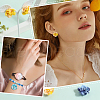 SUNNYCLUE 60Pcs 10 Styles Smudged Color Opaque Resin Cabochons FIND-SC0011-49-5