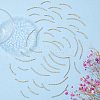 HOBBIESAY 60Pcs 3 Style Brass Tube Beads KK-HY0001-90-4