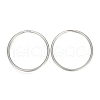 Tarnish Resistant 304 Stainless Steel Split Key Rings STAS-P178-50x2.3mm-P-1