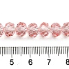 Transparent Baking Paint Glass Beads Strands X1-DGLA-A034-T8mm-D10-4