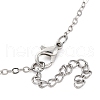 Star Alloy Pendant Necklaces NJEW-JN05214-01-4
