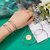 SUNNYCLUE 12Pcs Steel Adjustable Bangle Making AJEW-SC0002-98MS-3