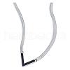 Letter V 304 Stainless Steel with Natural Shell Pendant Necklaces FS-WGFDEEC-04-3