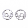 Non-Tarnish 201 Stainless Steel Charms STAS-N091-67-2