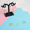 Craftdady 40Pcs 2 Colors Alloy Open Back Bezel Pendants FIND-CD0001-05-8