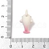 Spray Painted Alloy Pendants PALLOY-S038-12A-3