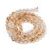 Natural Citrine Beads Strands G-B088-C17-05-3