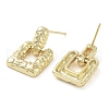 Brass Studs Earrings EJEW-K276-03G-2