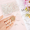SOFPLATE 150pcs 5 Styles Tibetan Style Alloy Beads DIY-SP0001-41B-3