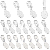 Beebeecraft 30Pcs Alloy Pinch Bails FIND-BBC0001-72A-1