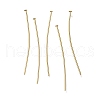 Brass Flat Head Pins KK-H502-01F-G-1