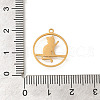 304 Stainless Steel Pendants STAS-S144-04D-3