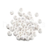 UV Plating Rainbow Iridescent Acrylic Beads PACR-D300-01F-1