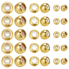 15Pcs 3 Styles Brass Beads KK-LP0001-05-1