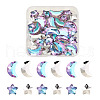Yilisi 32Pcs 2 Styles K9 Glass Rhinestone Pendants GLAA-YS0001-03-10