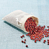 Burlap Packing Pouches Drawstring Bags ABAG-BC0001-07A-9x12-2