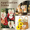 SOFPLATE Unfinished Natural Wood Cutouts Ornaments WOOD-SP0001-17A-5