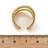 304 Stainless Steel Open Cuff Rings RJEW-R014-02G-02-5