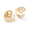 Brass Cuff Rings RJEW-L097-06B-2