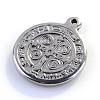 Non-Tarnish 304 Stainless Steel Pendants STAS-S047-006-2