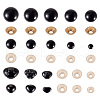 260Pcs 16 Style Resin Doll Eyes & Nose FIND-TA0003-82-2