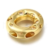 Brass with Cubic Zirconia Pendant KK-Q818-03O-G-2