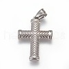 Tarnish Resistant 304 Stainless Steel Pendants STAS-E449-01P-1